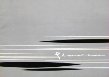Lancia Flavia Modelprogram 1962 Carbrochure (0641)